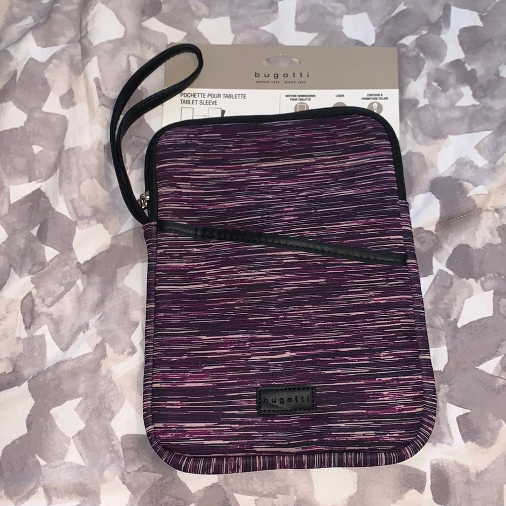 Neoprene Bugatti Purple Tablet Case